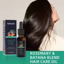 BARUBT Hair Care Essential Oil Rosemary Batana Oil Extract Improves Frizzy Strong Hair And Curls 30ml