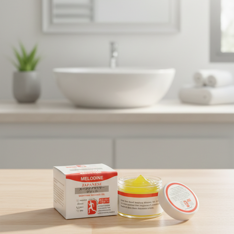 Melodine Japanese Soothing Massage Gel (50g) – For Neck, Shoulder, Knee & Muscle Pain Relief - Fast Acting