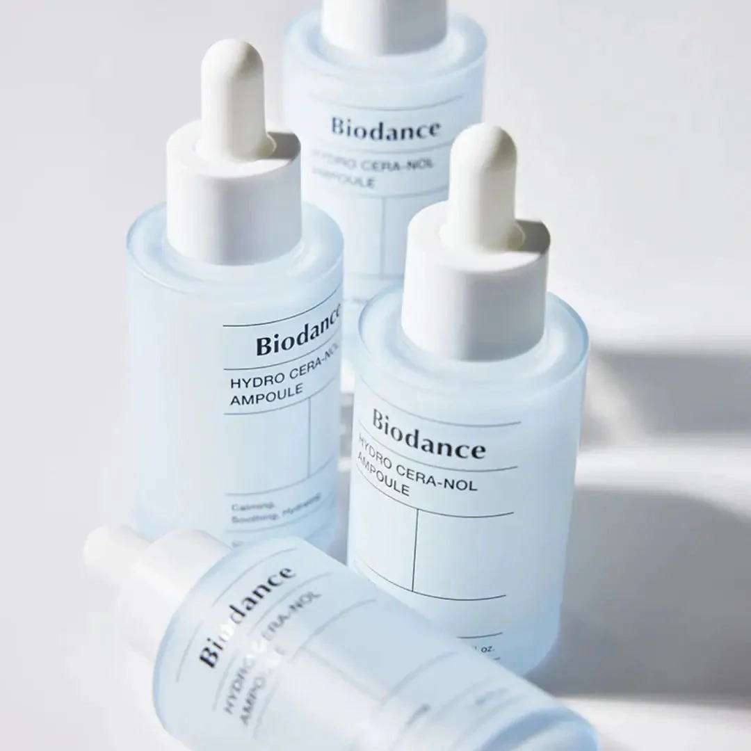 Biodance Hydro Cera Nol Ampoule Hydrating Soothing Serum With Panthenol Ceramides And Hyaluronic Acid 30ml Made In Korea
