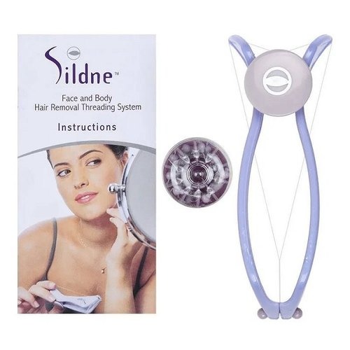 Sildne Hair Threading Machine For Women Eyebrows Flawless Hair Remover Facial Threader Tool