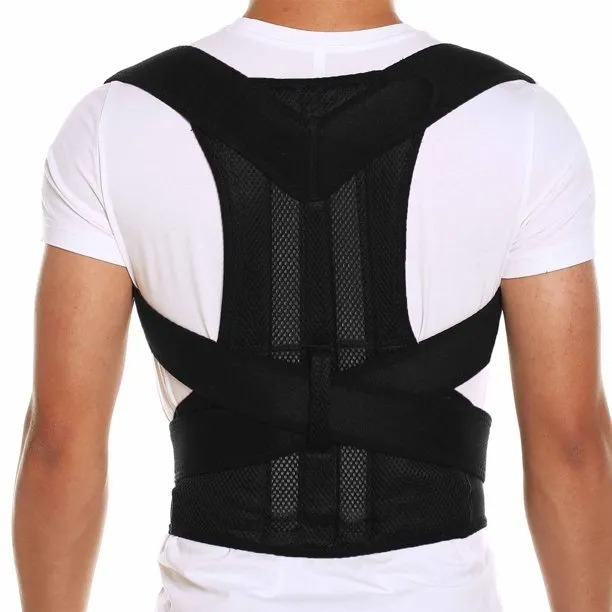 Adjustable Magnetic Posture Corrector Back Brace Support Belt for Upper Back Pain Relief – Standard Size