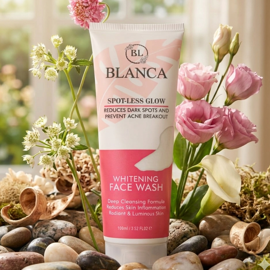 Blanca Spotless Glow Face Wash 100ml Gentle Cleanser For Bright Clear And Radiant Skin