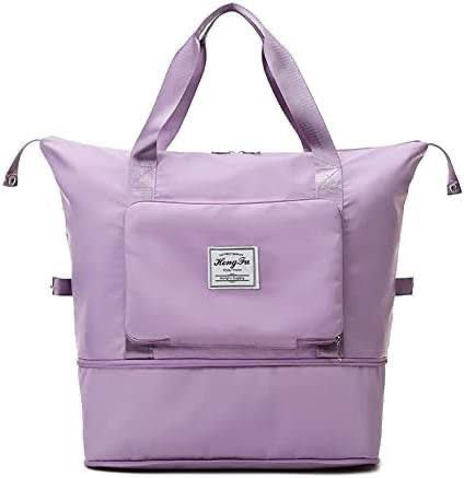 Foldable Storage Bag – Large Space Capacity Folding Organizer for Travel, Clothes & Home Use 1 Pcs (Black)