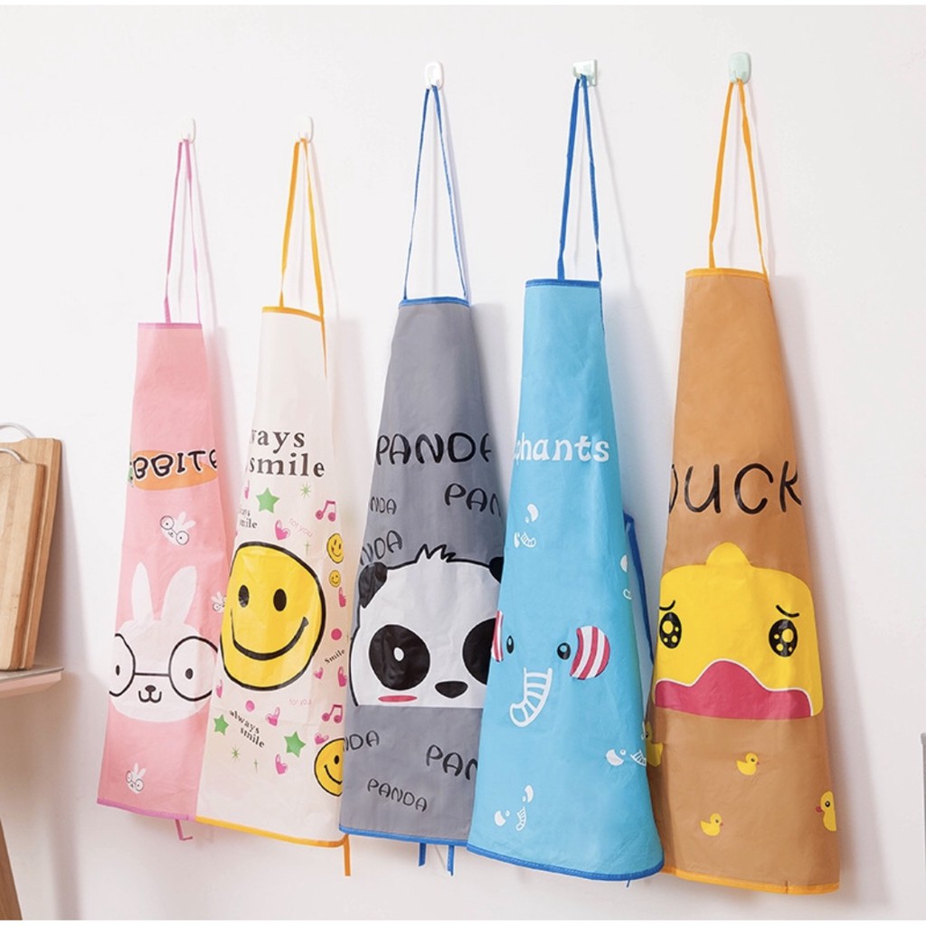 EVA Material Apron – Soft & Elastic, Random Character Design